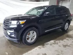 Salvage cars for sale at North Billerica, MA auction: 2020 Ford Explorer XLT