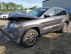 Salvage cars for sale at Spartanburg, SC auction: 2014 Jeep Grand Cherokee Limited