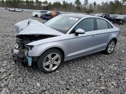Salvage cars for sale at Windham, ME auction: 2017 Audi A3 Premium