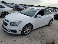 Salvage cars for sale from Copart San Antonio, TX: 2015 Chevrolet Cruze LT