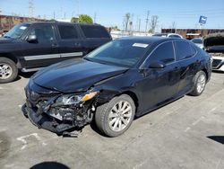 Salvage cars for sale at Wilmington, CA auction: 2020 Toyota Camry LE