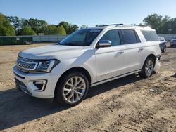 2019 Ford Expedition Max Platinum en venta en Theodore, AL