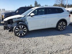 Salvage cars for sale from Copart Graham, WA: 2019 Volkswagen Tiguan SE