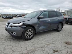 Salvage cars for sale from Copart Kansas City, KS: 2016 Nissan Pathfinder S