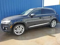 Salvage cars for sale from Copart Houston, TX: 2017 Audi Q7 Prestige