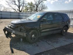 Salvage cars for sale from Copart West Mifflin, PA: 2015 Ford Explorer Police Interceptor