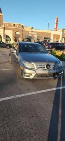 Mercedes-Benz C 250 salvage cars for sale: 2012 Mercedes-Benz C 250