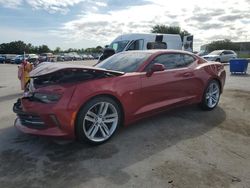 Salvage cars for sale at Orlando, FL auction: 2016 Chevrolet Camaro LT