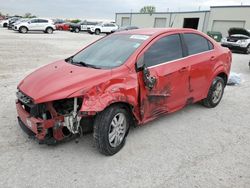 Salvage cars for sale at Kansas City, KS auction: 2012 Chevrolet Sonic LT