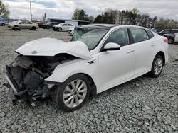Salvage cars for sale from Copart Mebane, NC: 2016 KIA Optima EX