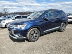 Vehiculos salvage en venta de Copart Des Moines, IA: 2016 Mitsubishi Outlander SE