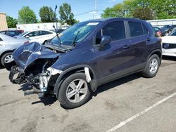 Salvage cars for sale at Moraine, OH auction: 2019 Chevrolet Trax LS