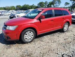 Salvage cars for sale from Copart Byron, GA: 2019 Dodge Journey SE