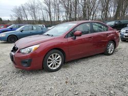 Salvage cars for sale from Copart Candia, NH: 2013 Subaru Impreza Premium