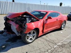Salvage cars for sale at Van Nuys, CA auction: 2017 Chevrolet Camaro LT