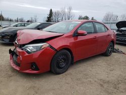 Salvage cars for sale at Bowmanville, ON auction: 2014 Toyota Corolla L