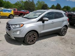 Salvage cars for sale from Copart Madisonville, TN: 2020 Ford Ecosport Titanium