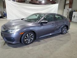 Salvage cars for sale at North Billerica, MA auction: 2017 Honda Civic EX