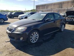 Salvage cars for sale from Copart Fredericksburg, VA: 2010 Lexus IS 250
