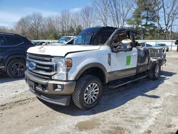 Salvage cars for sale at North Billerica, MA auction: 2021 Ford F250 Super Duty