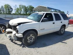 Salvage cars for sale at Spartanburg, SC auction: 2002 Chevrolet Blazer
