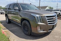 Salvage cars for sale from Copart Grand Prairie, TX: 2015 Cadillac Escalade Premium