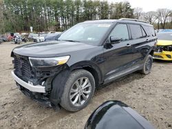 Salvage cars for sale at North Billerica, MA auction: 2020 Ford Explorer Limited