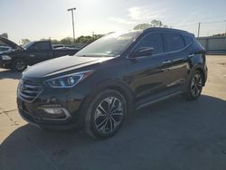 Salvage cars for sale at Wilmer, TX auction: 2018 Hyundai Santa FE Sport