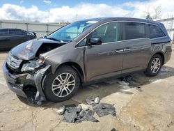 Salvage cars for sale at Walton, KY auction: 2012 Honda Odyssey EXL