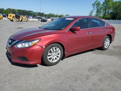 Salvage cars for sale at Dunn, NC auction: 2017 Nissan Altima 2.5