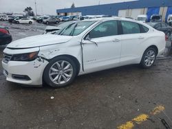 Salvage cars for sale from Copart Woodhaven, MI: 2019 Chevrolet Impala LT