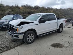 Salvage cars for sale from Copart Reno, NV: 2018 Ford F150 Supercrew