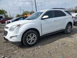 Salvage cars for sale at Columbus, OH auction: 2017 Chevrolet Equinox LT