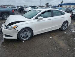 Vehiculos salvage en venta de Copart Woodhaven, MI: 2014 Ford Fusion Titanium HEV