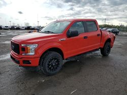 Salvage cars for sale at Indianapolis, IN auction: 2019 Ford F150 Supercrew