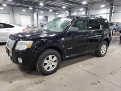 Mercury salvage cars for sale: 2008 Mercury Mariner