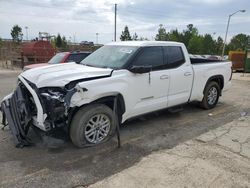 Salvage cars for sale from Copart Gaston, SC: 2022 Toyota Tundra Double Cab SR