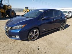 Salvage cars for sale from Copart Adelanto, CA: 2018 Nissan Leaf S