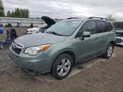 Salvage cars for sale from Copart Arlington, WA: 2014 Subaru Forester 2.5I Touring