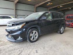 Salvage cars for sale from Copart Houston, TX: 2016 Toyota Highlander Limited