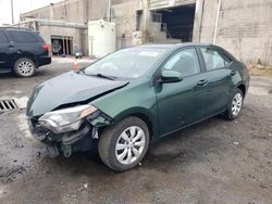 Salvage cars for sale from Copart Fredericksburg, VA: 2016 Toyota Corolla L