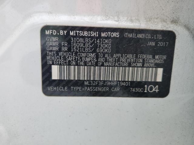 2017 Mitsubishi Mirage G4 ES