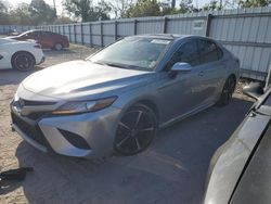 Salvage cars for sale at Riverview, FL auction: 2018 Toyota Camry XSE