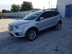 Salvage cars for sale at Apopka, FL auction: 2018 Ford Escape SE