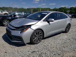 Salvage cars for sale at Ellenwood, GA auction: 2022 Toyota Corolla SE