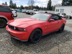 Ford Mustang salvage cars for sale: 2010 Ford Mustang GT