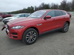 Salvage cars for sale at Brookhaven, NY auction: 2020 Jaguar F-PACE Premium