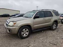 Salvage cars for sale at Temple, TX auction: 2006 Toyota 4runner SR5