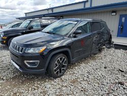 Jeep salvage cars for sale: 2019 Jeep Compass Limited