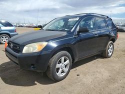 Salvage cars for sale at Brighton, CO auction: 2007 Toyota Rav4